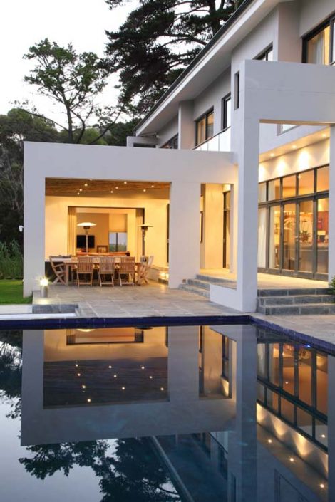 Reflections in the pool